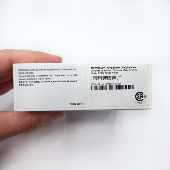 Apple AirPods 2nd Gen Replacement Charging Case w/ Box & Lightning Cable A1602 - Picture 5 of 6